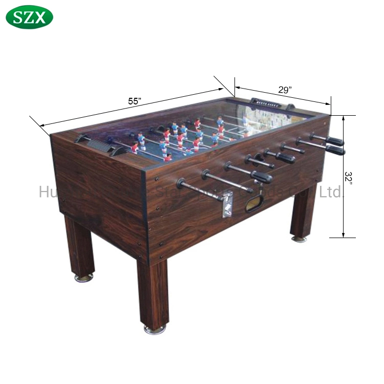 Coin Operated Soccer Table Foosball Table with Factory Wholesale Price