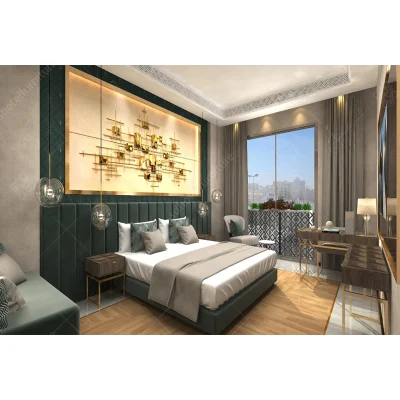 Производитель Фошань изготавливает мебель для гостиничных номеров по индивидуальному заказу со спальными гарнитурами для отелей/квартир/курортов.